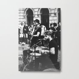 Street Performers Metal Print | Photo, Musicians, Black And White, Streetperformers 
