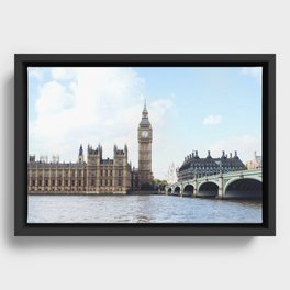 Big Ben Framed Canvas