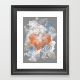 Abstract watercolor 3 Framed Art Print