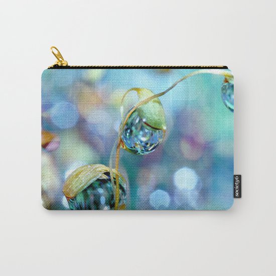 Rainbow Moss Drops Carry-All Pouch