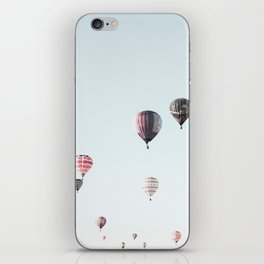 Hot Air Balloons in the Sky iPhone Skin