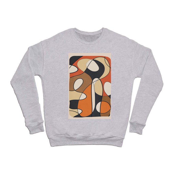 Abstract Line 24 Crewneck Sweatshirt