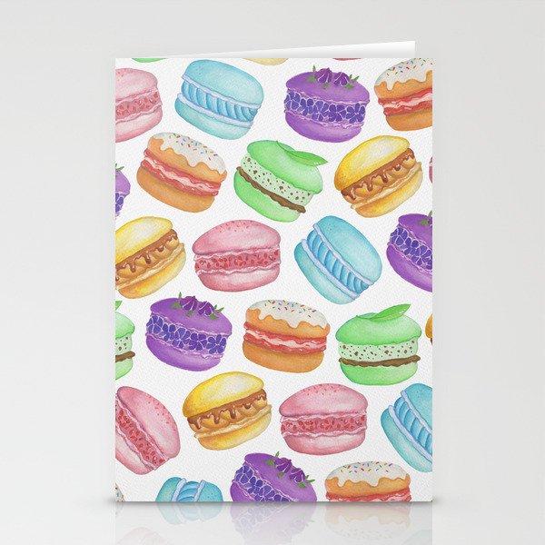 Mad for Macarons Stationery Cards