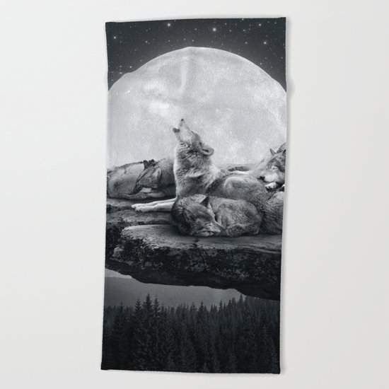 Echoes of a Lullaby Beach Towel
