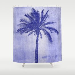 Palm Tree Litho Shower Curtain