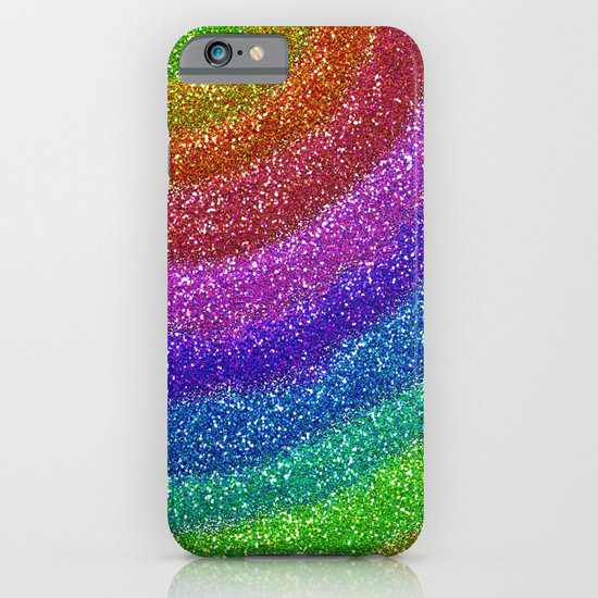 Rainbow Glitters iPhone & iPod Case