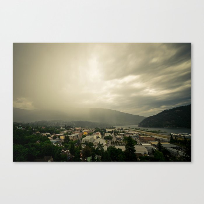 Storm over Nelson Canvas Print
