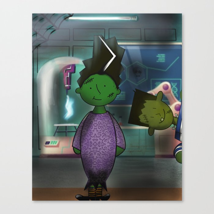 Fun with Frank Canvas Print