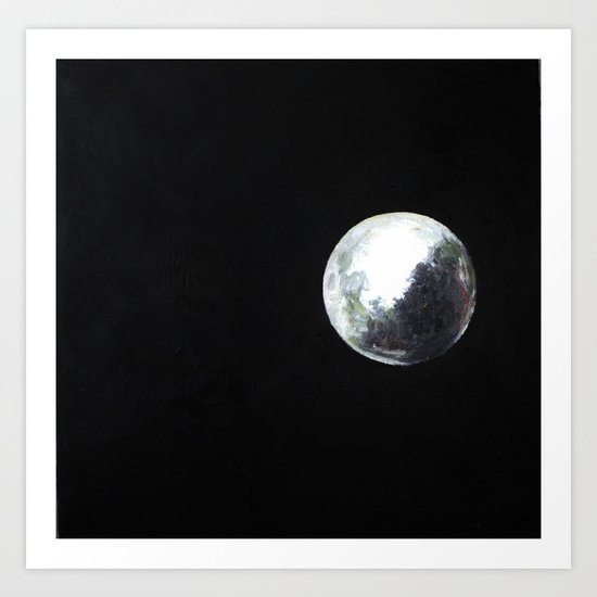 moon Art Print
