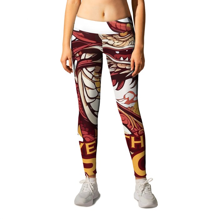 Year Of The Dragon 2024 Leggings by TBayaoShop