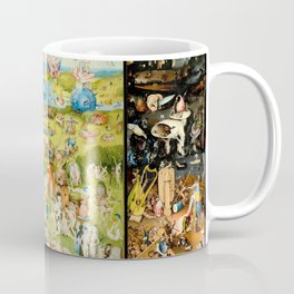 the Garden of Earthly Delights by Bosch Coffee Mug