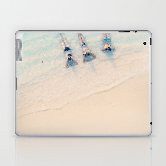 Beach Aerial Laptop & iPad Skin