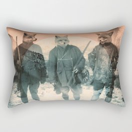 Fox Hunt Rectangular Pillow