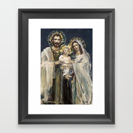 The Holy Family VI Framed Art Print