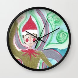 Be relax  Wall Clock | Painting, Watercolor, Digital 