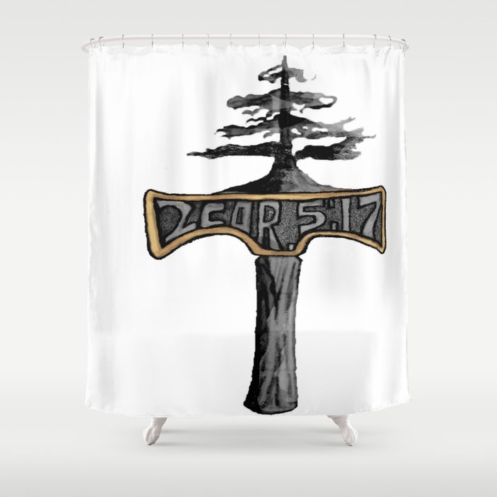 A New Creation Shower Curtain