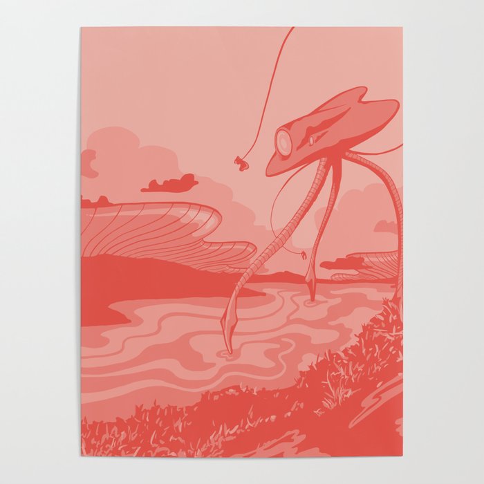 War of the Worlds Martian Poster