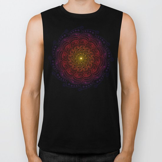 Round ornament - color Biker Tank