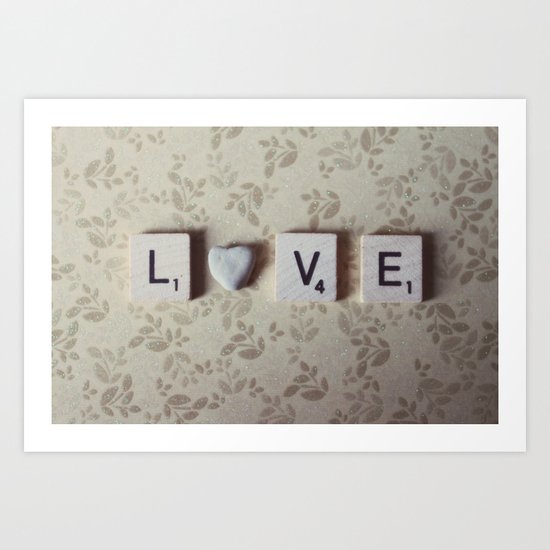rock love Art Print