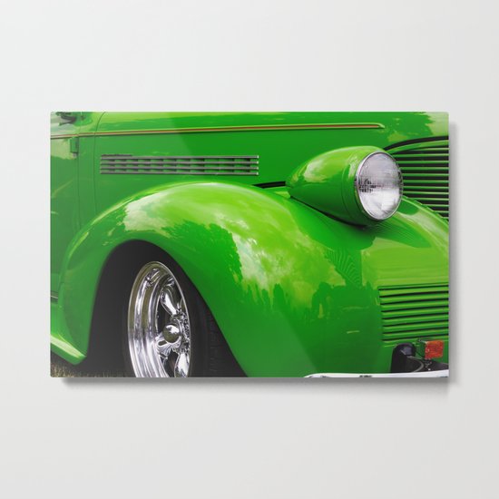 Green Machine Metal Print