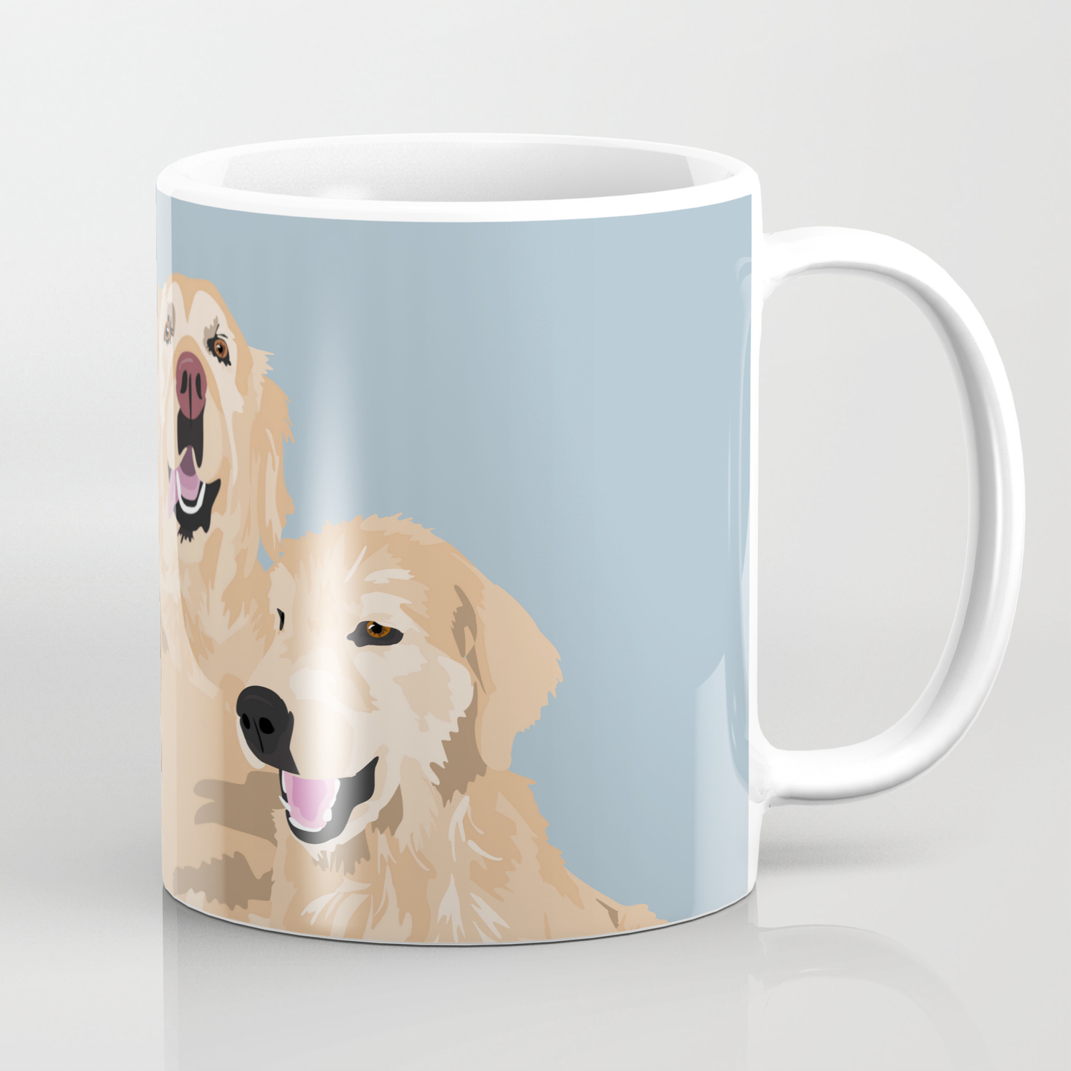 3 Golden Retrievers Coffee Mug By Vieiragirl Society6