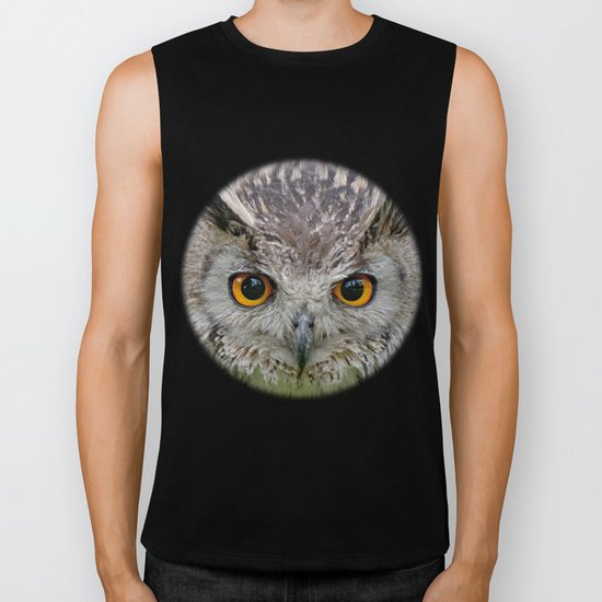 Owl Eyes Biker Tank