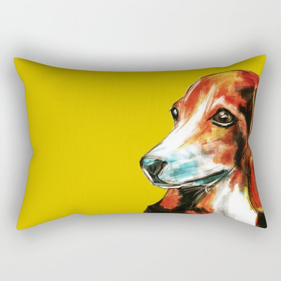 Beagle Rectangular Pillow