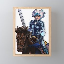 Knight of Swords Framed Mini Art Print