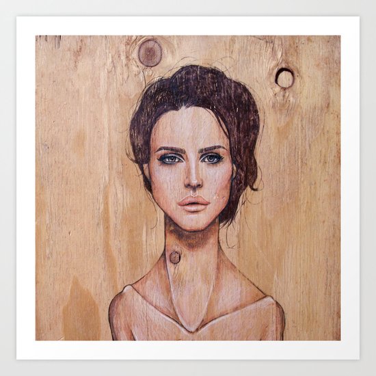 Lana, oh Lana! Art Print
