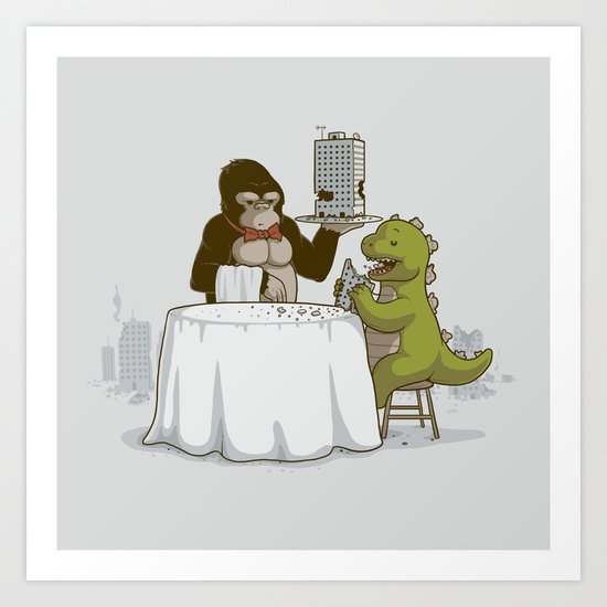 Crunchy Meal Art Print