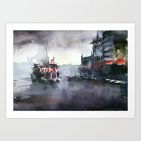 ISTANBUL Art Print