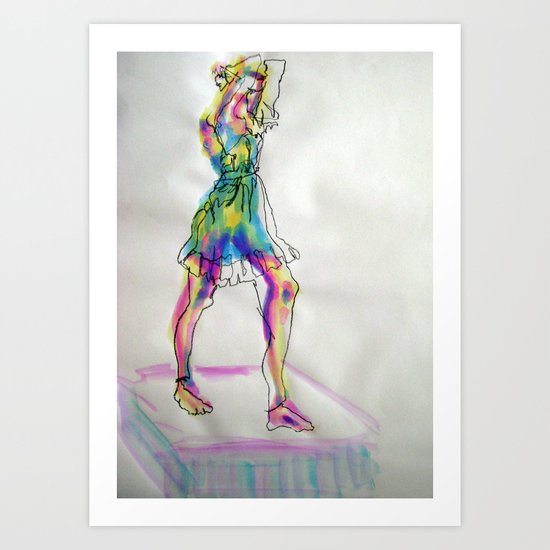 Poise Art Print