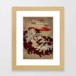 Sleeping Beauty Framed Art Print