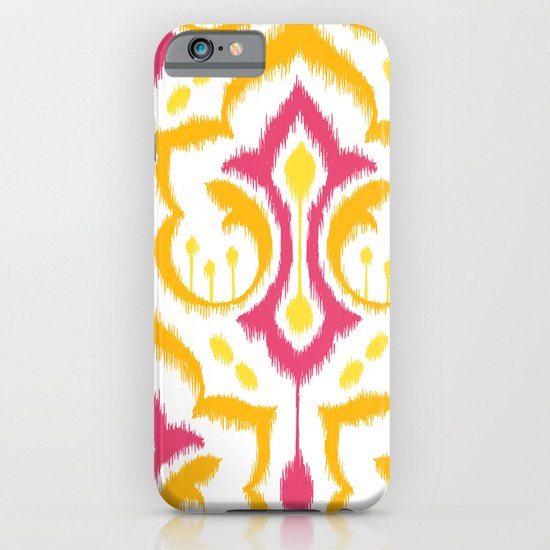 Ikat Damask - Berry Brights iPhone & iPod Case