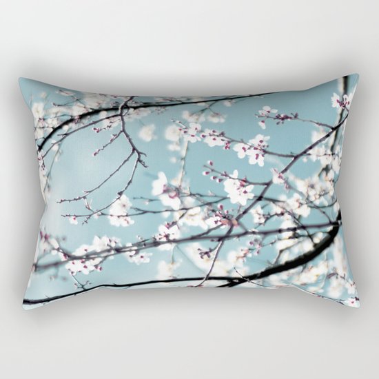spring blossoms Rectangular Pillow