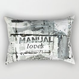 Manual Loves Memories Rectangular Pillow