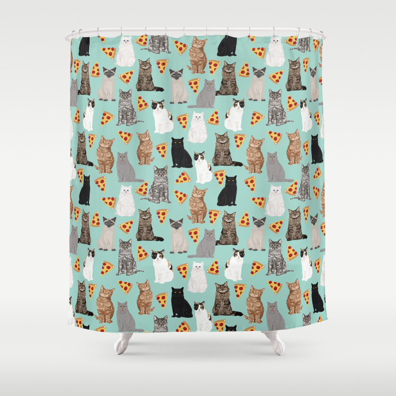 Cats Shower Curtains Society6
