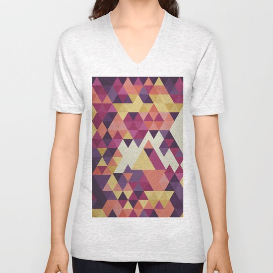 Geometri III Unisex V-Neck