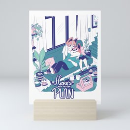 Here's the Plan - Sunday Afternoon Mini Art Print