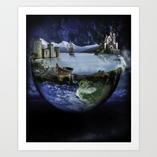 My World Art Print