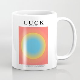 Angel Number 777-Luck Coffee Mug