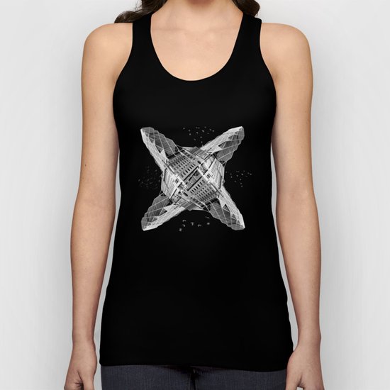 kaleidoscope architecture Unisex Tank Top