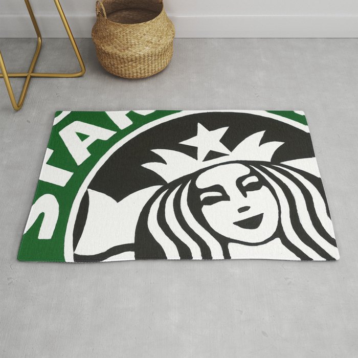 Starbucks Abstract Rug