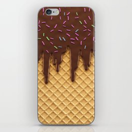 Melting Chocolate Lover Ice Cream Sweet Tooth Candy iPhone Skin