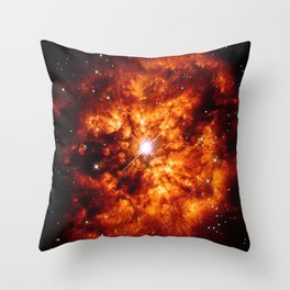 Dark space Throw Pillow