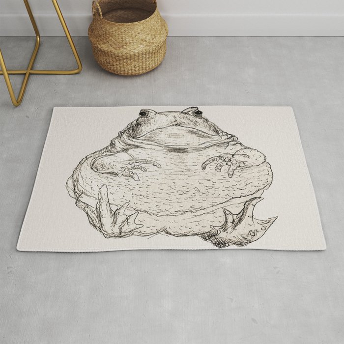 Draw Me Like One Of Your French Frogs Rug By Nataliepassen