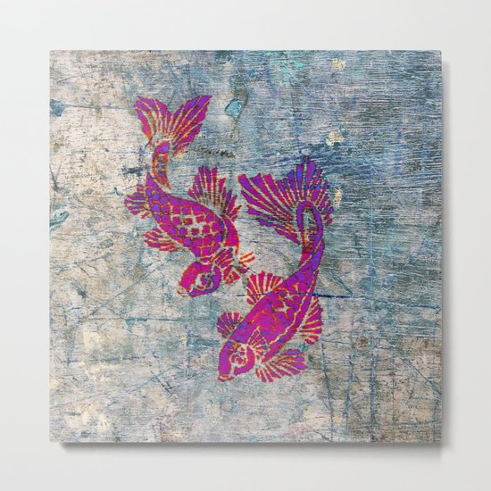 KOI CARP Metal Print