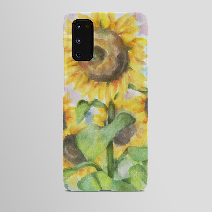 Ukrainian sunflower Android Case