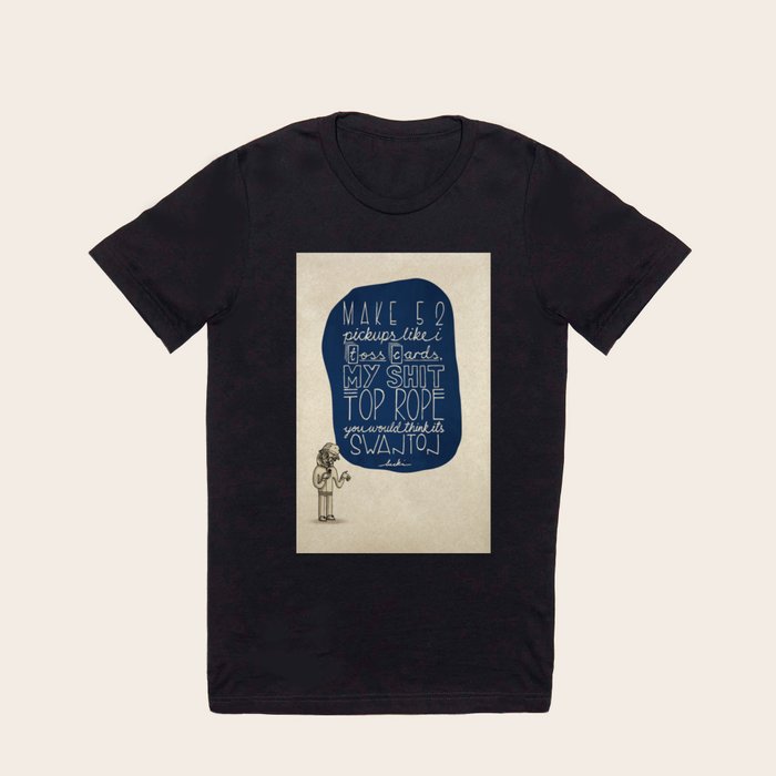 Lucki Eck What Rappers Say Series 5 8 T Shirt by Jaron Lionel