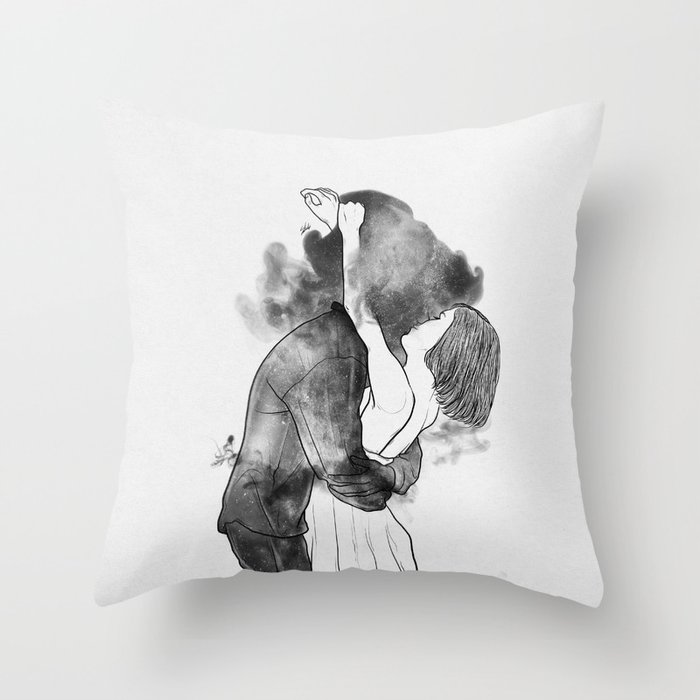 Introduce me to your universe. Throw Pillow
